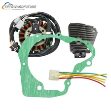 Magneto Coil Stator+Voltage Regulator Rectifier+Gasket Fit XV250 VIRAGO/V-STAR
