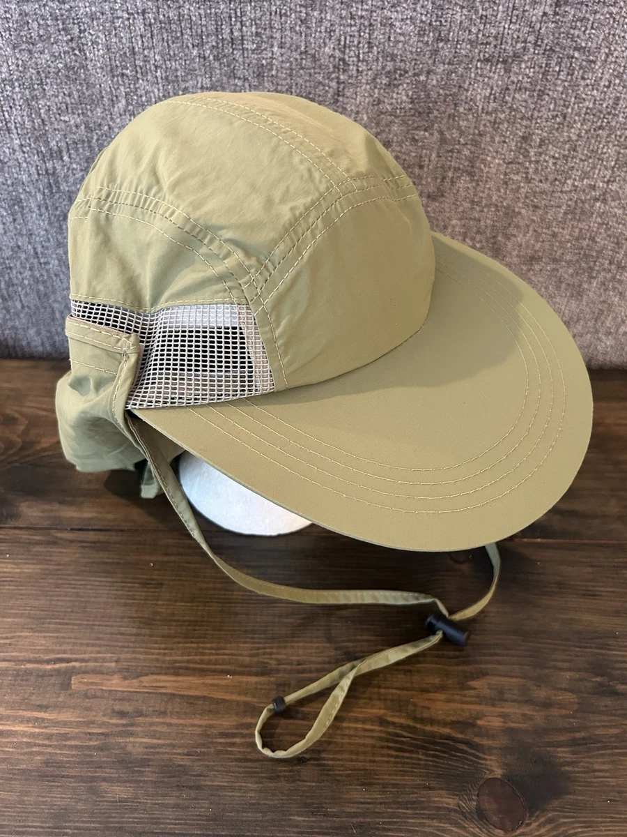 Chapeau de protection solaire 3 en 1 tête nuque visage modulable - noir - Chapeaux, casquettes