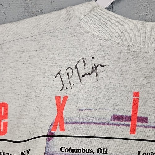 Vintage Exile Tour Shirt Herren XL Grafik Logo Les Taylor J.P Pennington 90er Lesen - Bild 10 von 14