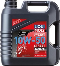 Liqui Moly Motoröl (Motorrad) Motorbike 4T Synth 10W-50 4l