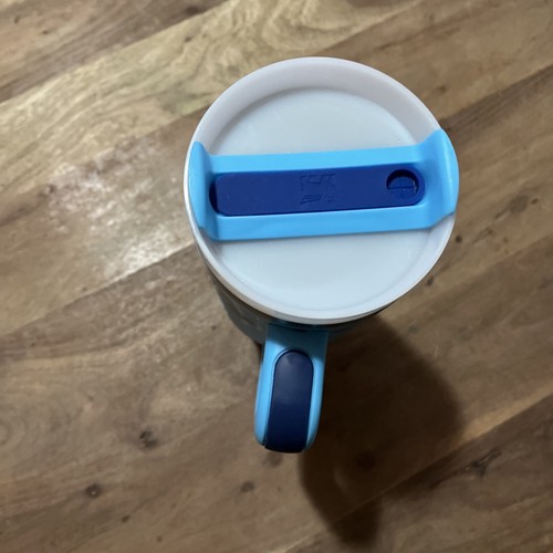 Blue engraved stitch tumbler 40 oz with Stanley  lid - Picture 2 of 12