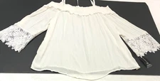 I.N.C. International  Concepts Macy's Urban Chic Top White Size XL MSRP: $69.50