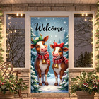 Weatherproof Christmas Decor Seasonal Banner Christmas Celebration For Family