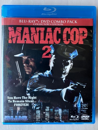 Maniac1980 (1981) & Maniac Cop (1990) 2 Blue Underground Blu-rays William Lustig - Bild 7 von 12