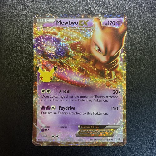 Mewtwo EX 54/99 Celebrations: Classic Collection Holo Super Clean To Grade - Picture 11 of 18