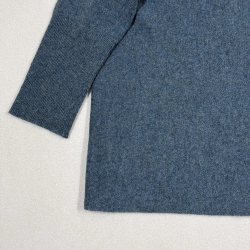 Garnet Hill Cashmere Sweater Womens Medium Essential Cashmere Cropped Boxy Fit - Picture 3 of 12