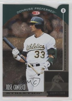1998 Donruss Preferred Grandstand Die-Cut Seating Jose Canseco #46 0ju0