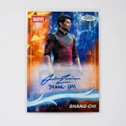 SHANG-CHI AUTO Inscription #AA-SL 2025 Topps Marvel Studios Sapphire Orange /25