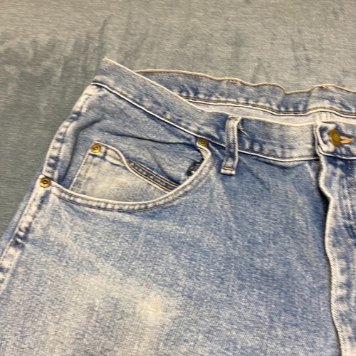 Wrangler Five Star Premium Jeans Herren 38x30 Blau Denim Relaxed Fit Straight - Bild 11 von 15