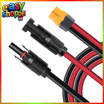 Solarladekabel XT60 Adapter für EF DELTA 2 River Pro 15,24m 12AWG