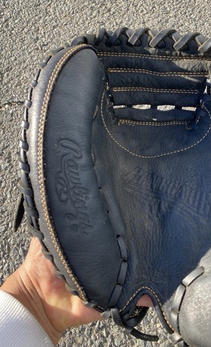 Rawlings Renegade RCM315B Base Catchers Mitt Glove RHT Lite Toe - Picture 5 of 10