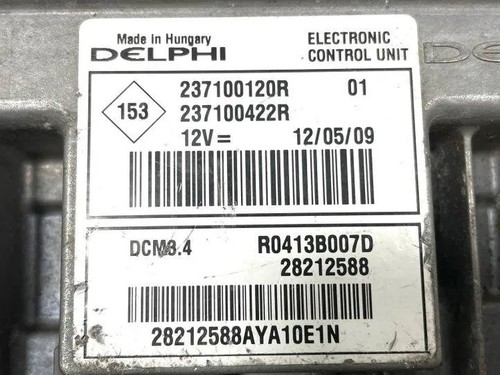 RENAULT MEGANE III Grandtour KZ0/1 Engine Control Unit 237100422R 24731458 - Foto 6 di 7