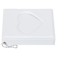 3-Inch Mini Photocard Binder Album w 32 Pocket for Collection White