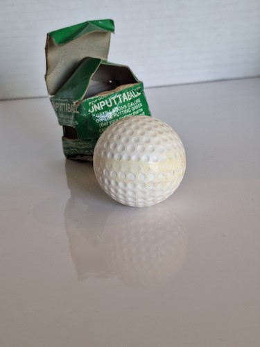 Vintage Headown Golf Ball Tees+phantom And Unputtable Balls Golf Novelty Gags - Picture 11 of 14