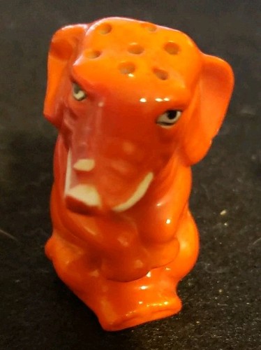 Scuoti sale e pepe elefanti rossi vintage rosso Germania - Foto 5 di 7