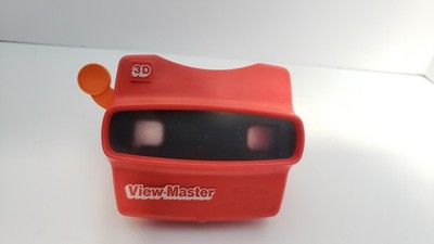 Vintage Red 3D View-Master, Working, Made In USA 
