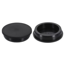 2Pcs Silicone Hole Plugs Round Rubber Stopper for 60mm/2.36" Hole Black
