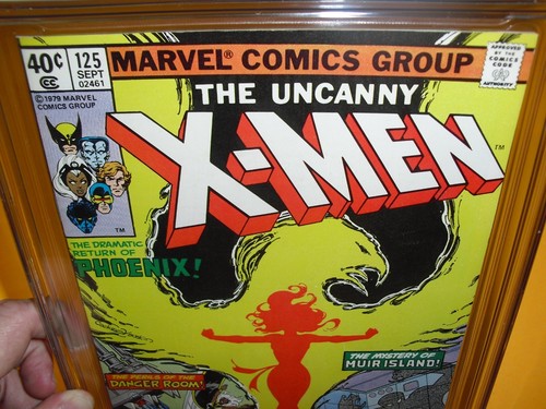 X-Men #125 edicola CGC 9.4 con PAGINE BIANCHE 1979! Marvel 1st Proteus quasi nuovo K624 - Foto 3 di 7