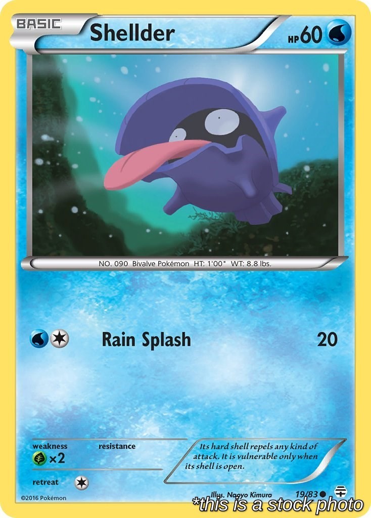 Shellder | 19/83 | Generations NM
