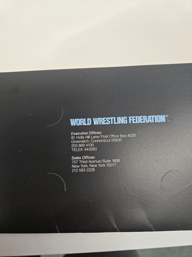 Rarissimo Press Kit per programmi TV WWF 1984 Main Event Hulk Hogan vs King Kong - Foto 18 di 24