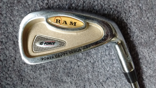 Ram G FORCE Power Cavity Design # 5 Iron / Pro Gold Series Steel Shaft - Picture 6 of 10