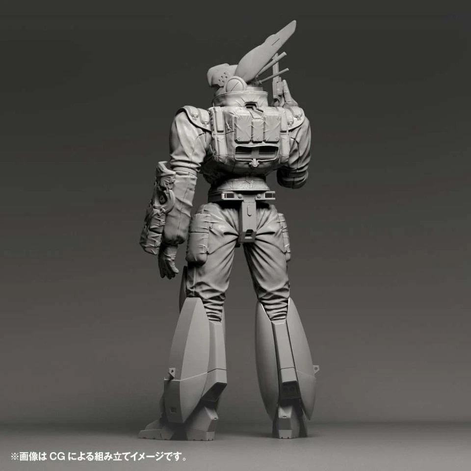 kaiyodo patlabor ingram react armor - action figure model kit 23cm - Immagine 2 di 4