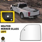 Left Upper Towing Mirror Glass Heated for 2015-2020 FORD F150 CREW / REGULAR US