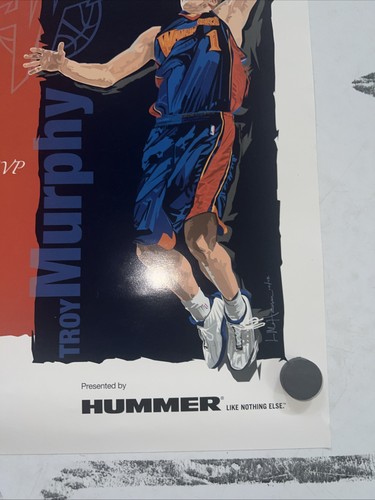 GOLDEN STATE WARRIORS NBA All Star 2003 Poster Jason Richardson / Gilbert Arenas - Picture 7 of 14