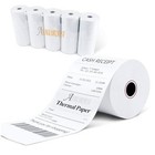 3 1/8" x 230' (10 Rolls) Thermal Receipt Paper, 80mm Bpa Free Point of Sale