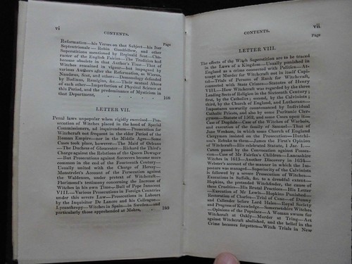 Letters on Demonology & Witchcraft (1831) Walter Scott, J G Lockhart, Witch RARE - Picture 7 of 19