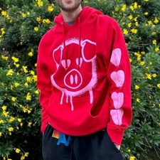 LIMITED EDITION SHANE DAWSON HEART PIG EYES HOODIE