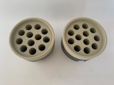 Hermle 12-Place 15mL Conical Tube Inserts for Swing-Bucket Rotor (Pair)