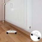 2 Pairs 360° Rotatable Electric Heater Base With Caster - Mobile Pulley