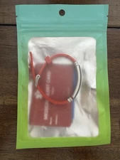 NEW Smart Red Medical Alert Card With Adjustable Band And QR Code