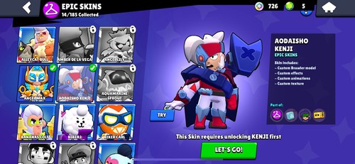 Brawlstars/Cheap/Bunch Of Rare Skins/12751 Trophies/๐ฅ๐ฅ๐ฏ๐ฏ - Picture 5 of 6