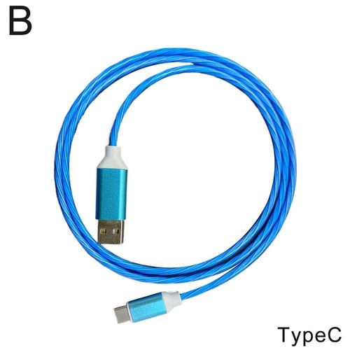 LED 100CM Fast Charge Type-C USB Cable Cord For Galaxy S23- S21 S22 S20 S10 E0P0 - Picture 14 of 30