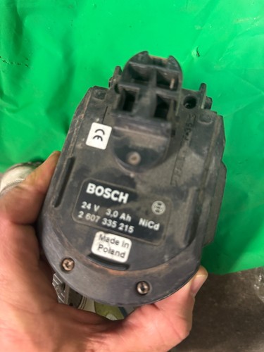 ⭐BOSCH 24V 3.0AH BATTERY UNTESTED BANKRUPT STOCK 2607335215 FREE UK POST DT1⭐ - Picture 3 of 5