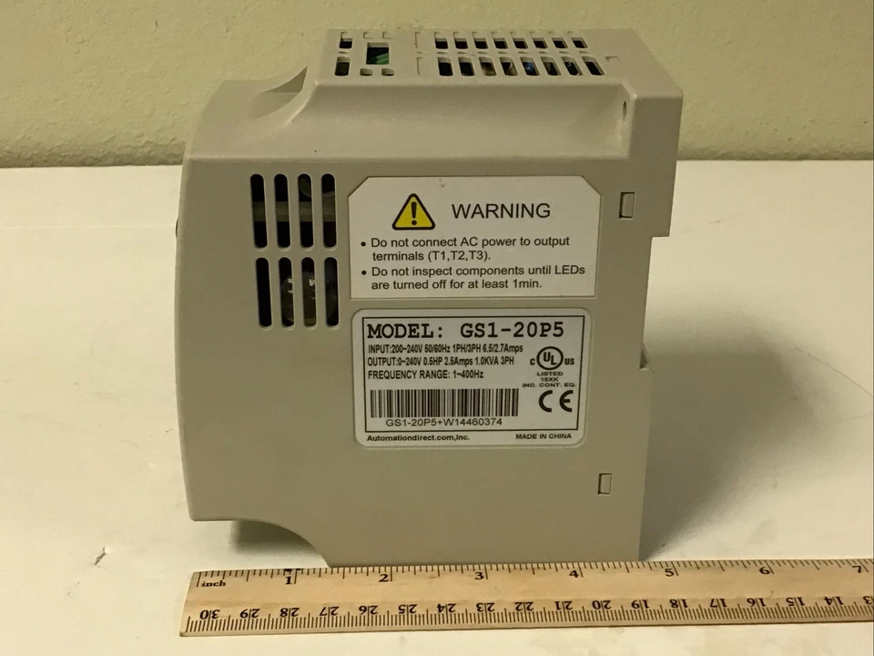 NEW, AUTOMATION DIRECT GS1-2OP5 / GSI-2OP5+ W14460374 AC DRIVE, FREE SHIPPING - Image 3 of 4