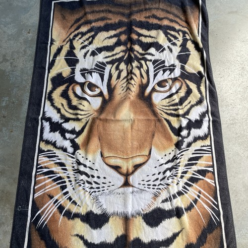Hilasal Tiger Towel 100% Cotton Large Beach 36’’ x 32’’ - Picture 2 of 5