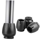 32Pack  Small Chair Leg Floor Protectors for 4/9 to 5/8 Inch |32pack| Black
