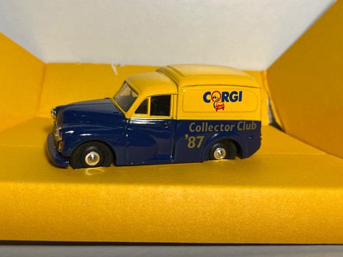 CORGI C957/3 Morris Minor Van Collector Club '87 '88 en caja - Imagen 3 de 7