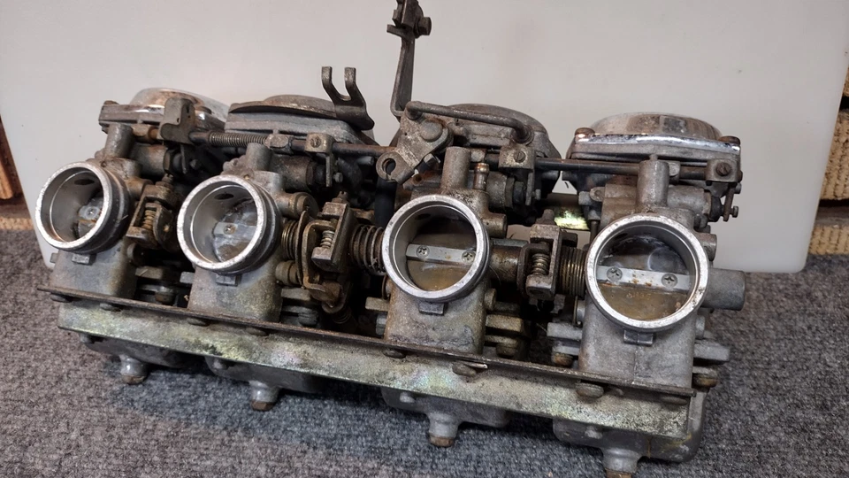 Gang of 4 Mikuni 55 x 42 mm Carburetors Carbs KOGYO Racing part ASIS Dragbike GR - Image 2 of 4