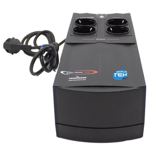Ups Tecnoware Uninterruptible Power Supply 450va 4 Sockets Monitor Desktop Gang - 第 1/8 張圖片
