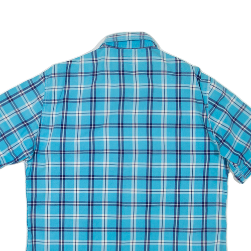 LEVI'S Girls Shirt Blue Check L - Picture 4 of 6