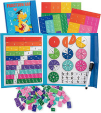 Mathematik-Ressourcen, Magnetische Bruchrechnen Material, Bruchrechnen Material