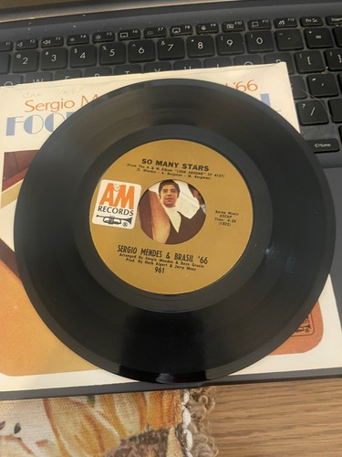 Sergio Mendes Brasil '66 '66 Fool On The Hill 45 rpm With Picture Sleeve - Picture 4 of 5