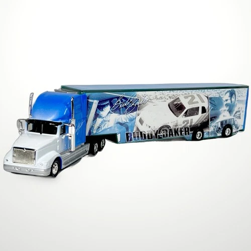 VTG 2002 Hot Wheels Buddy Baker Tribute International Eagle 9400 Semi-Truck Blue