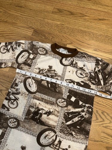 Vintage JCPenney Yamaha Racing shirt Boys Size Youth Large 14-16 Biker 70s Vtg - Picture 3 of 5