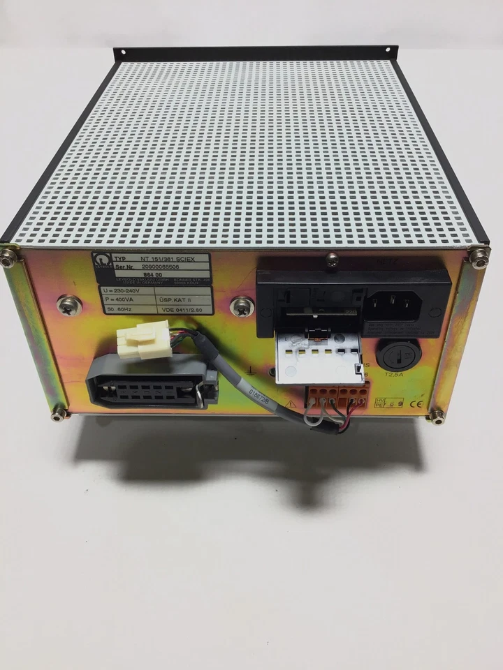 Controlador turbo bomba Leybold NT 151/361 SCIEX Foto 3 de 4