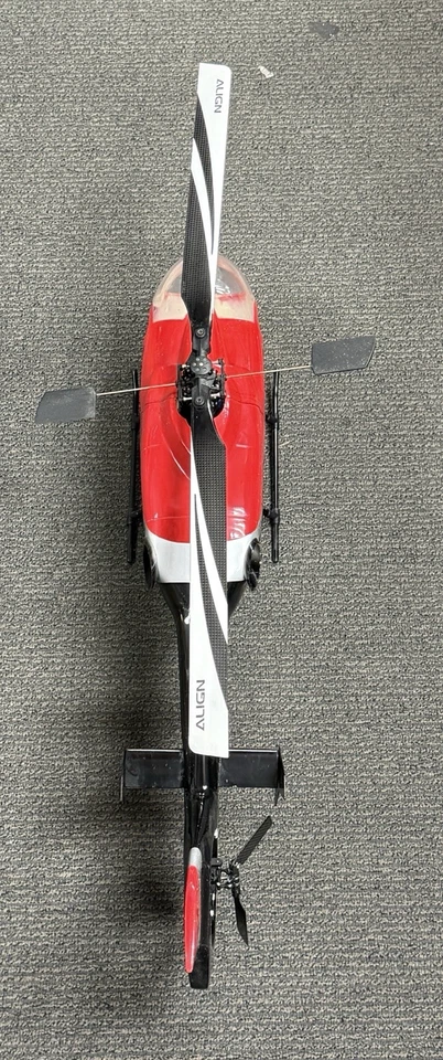 Excellent Align T-Rex Trex 450 SA RC Remote Control Helicopter w/ Scale Body BNF - Image 2 of 4